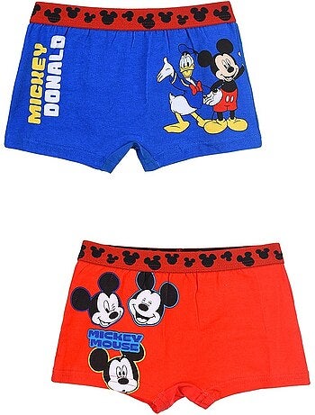 Lot 2 Boxers Mickey Mouse| Licence Officielle