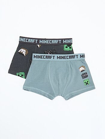 Lot 2 boxers 'Minecraft'