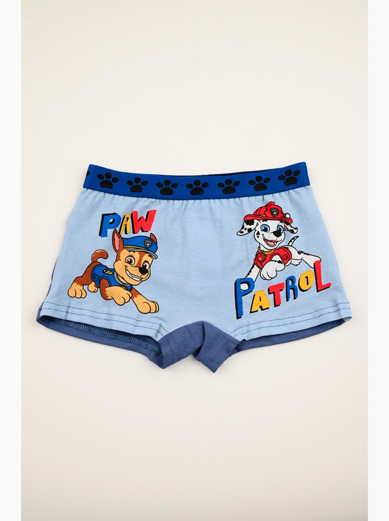 Lot 2 Boxers Pat Patrouille Multicolore| Licence Officielle Bleu Blanc Bleu - Kiabi