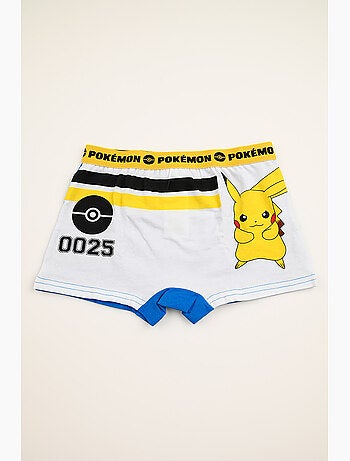 Lot 2 Boxers Pokémon Multicolore| Licence Officielle