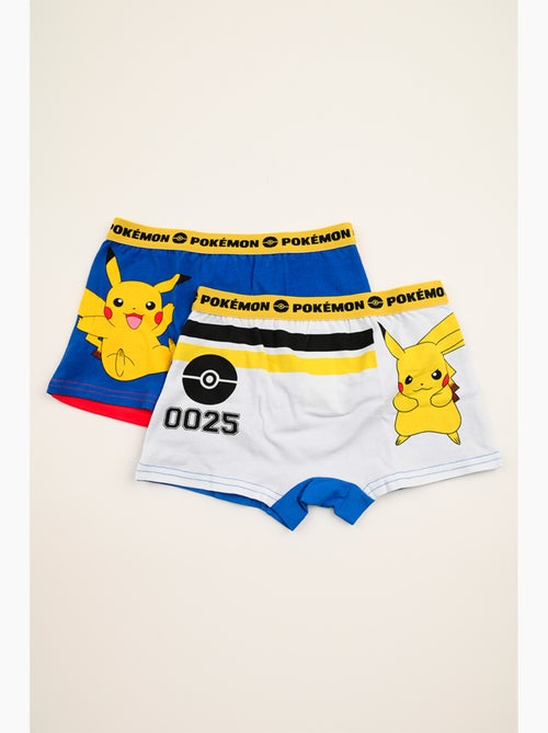 Lot 2 Boxers Pokémon Multicolore| Licence Officielle - Kiabi