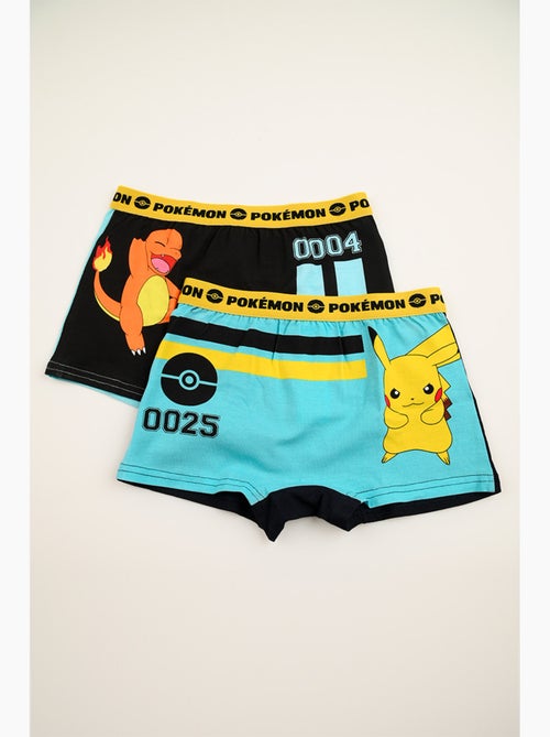 Lot 2 Boxers Pokémon Multicolore| Licence Officielle - Kiabi