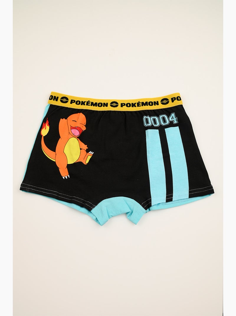 Lot 2 Boxers Pokémon Multicolore| Licence Officielle Gris Bleu - Kiabi
