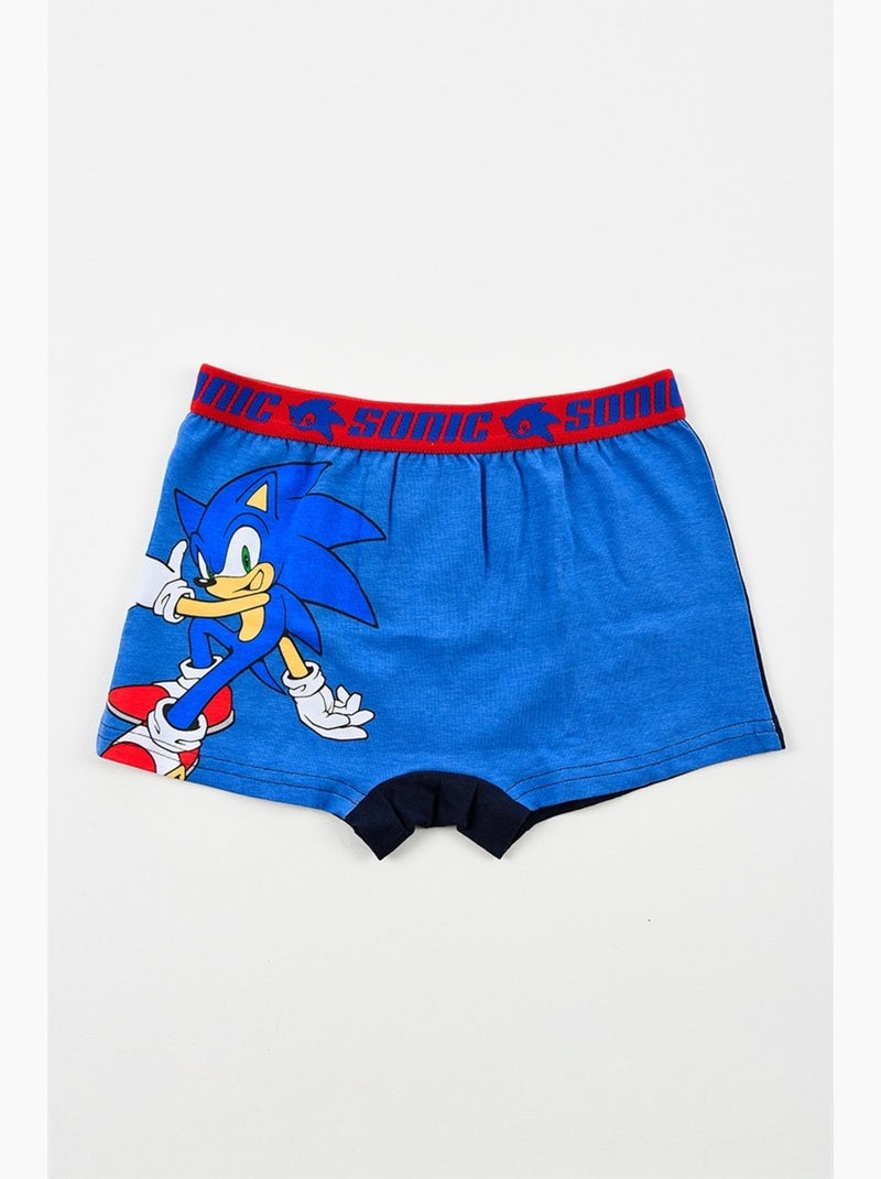 Lot 2 boxers sonic| licence officielle Multicolore - Kiabi