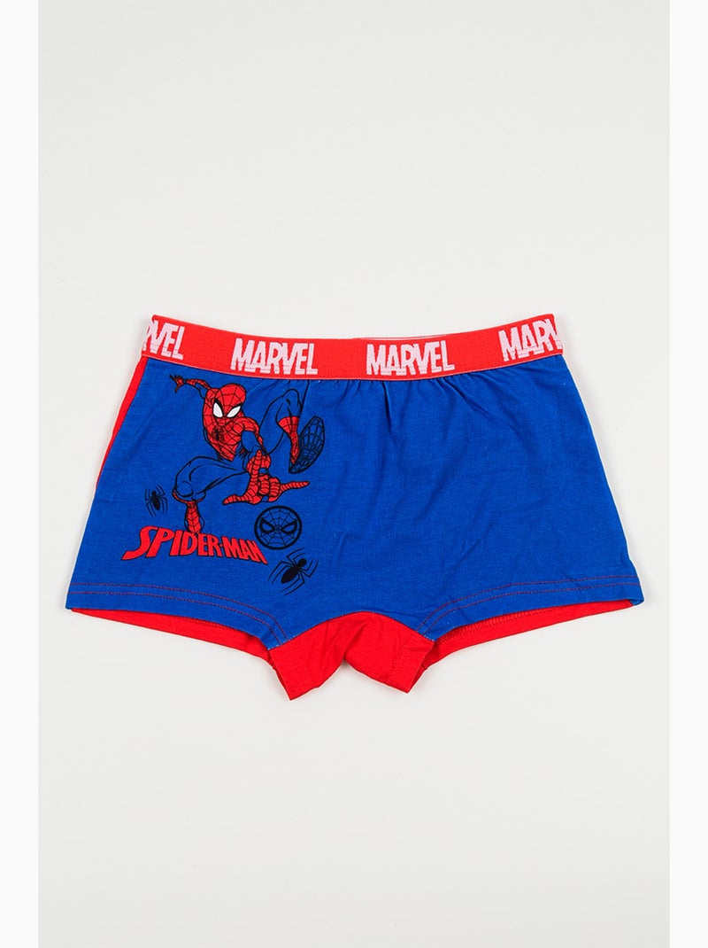 Lot 2 Boxers Spider-Man  | Licence Officielle Bleu - Kiabi