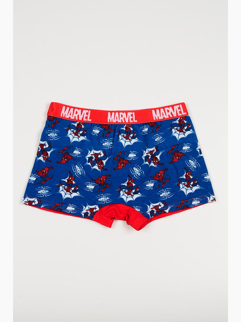 Lot 2 Boxers Spider-Man Multicolore| Licence Officielle Bleu marine - Kiabi
