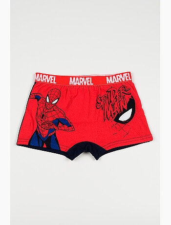 Lot 2 Boxers Spider-Man Multicolore| Licence Officielle