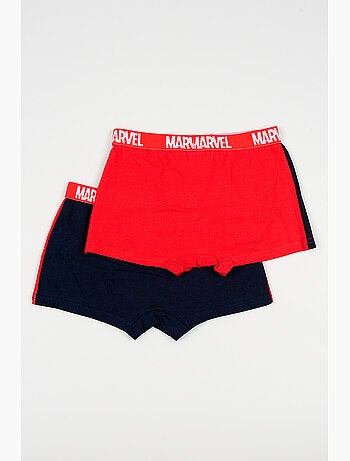 Lot 2 Boxers Spider-Man Multicolore| Licence Officielle