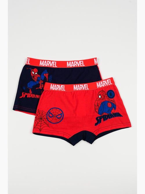 Lot 2 Boxers Spider-Man Multicolore| Licence Officielle - Kiabi