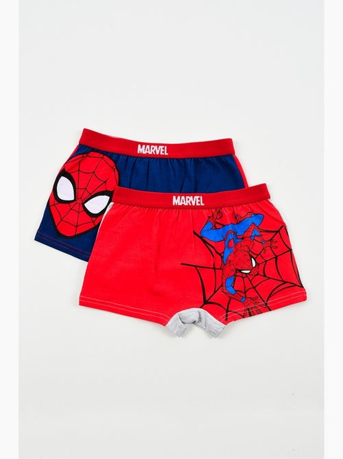 Lot 2 boxers spiderman| licence officielle - Kiabi Lot 2 boxers spiderman| licence officielle - Kiabi
