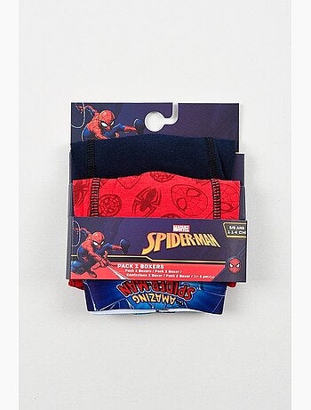 Lot 2 Boxers Spiderman| Licence Officielle
