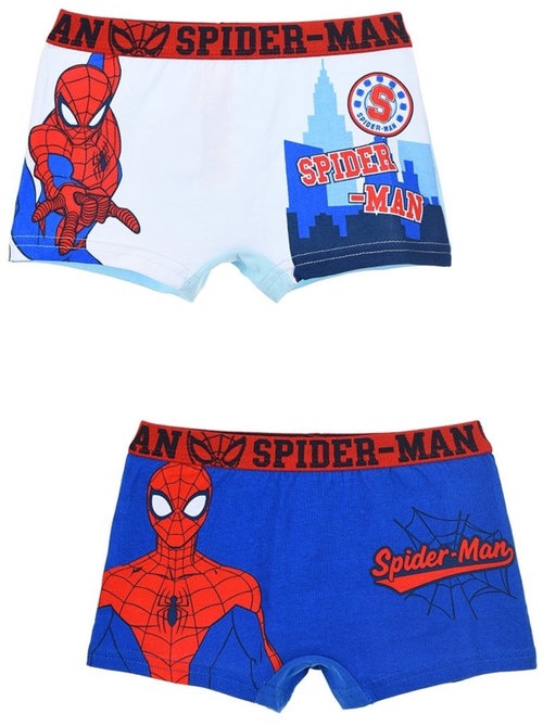 Lot 2 Boxers Spiderman| Licence Officielle - Kiabi