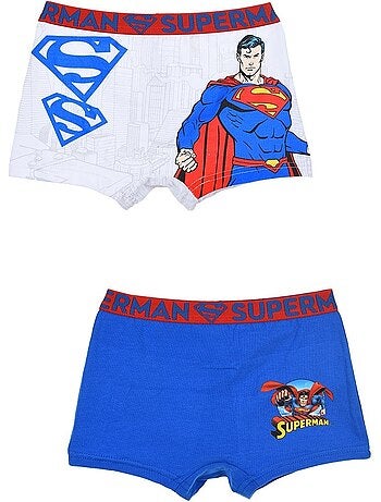 Lot 2 Boxers Superman| Licence Officielle