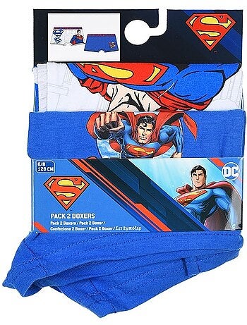 Lot 2 Boxers Superman| Licence Officielle