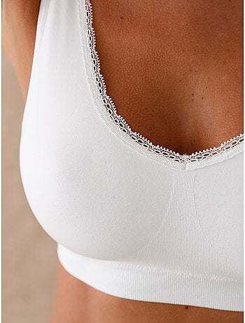 Lot 2 brassières + 1 gratuite dentelle - DAXON