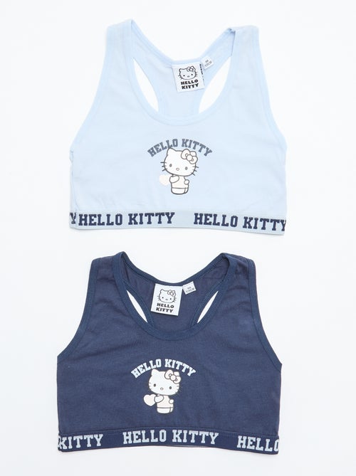 Lot 2 brassières 'Hello Kitty' - Kiabi Lot 2 brassières 'Hello Kitty' - Kiabi