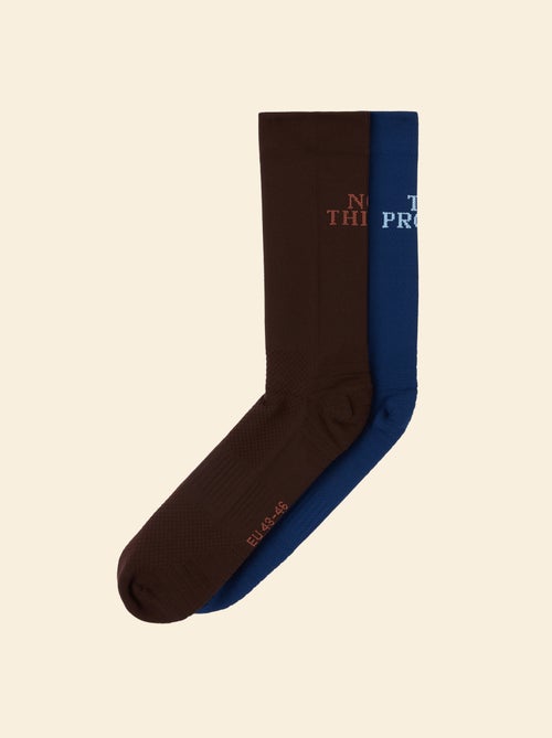 Lot 2 chaussettes avec inscription - (ekstract) - Kiabi Lot 2 chaussettes avec inscription - (ekstract) - Kiabi