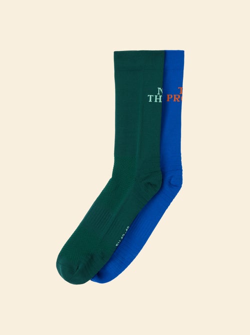 Lot 2 chaussettes avec inscription - (ekstract) - Kiabi Lot 2 chaussettes avec inscription - (ekstract) - Kiabi