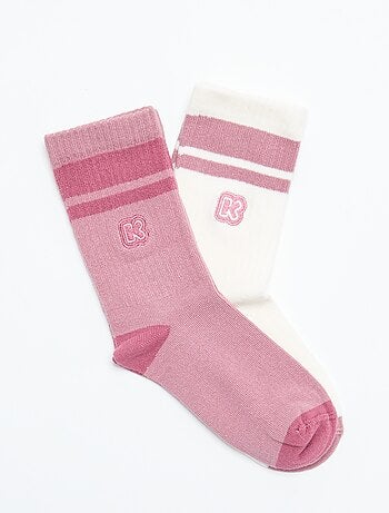 Lot 2 chaussettes mi-hautes - Ze Marker