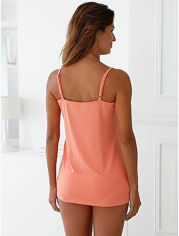 Lot 2 chemises de corps fines bretelles - DAXON