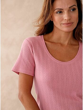 Lot 2 chemises de corps manches courtes