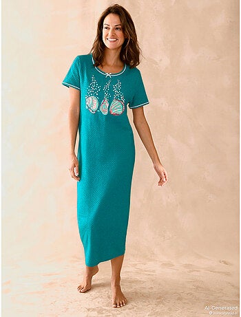 Lot 2 chemises de nuit manches courtes - DAXON