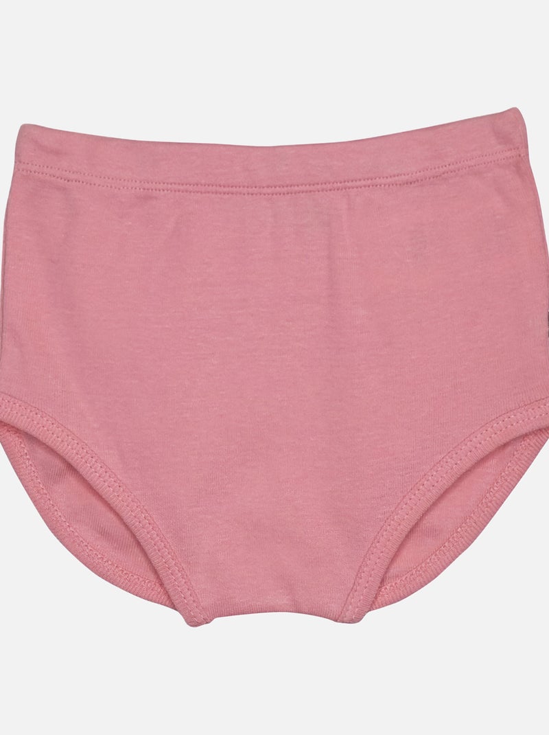 LOT 2 CULOTTES FILLE FONTAN Blanc Rose - Kiabi