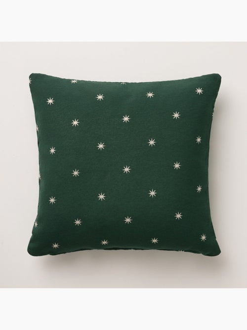 Lot 2 housses de coussin noël étoiles, fil doré, coton - gamusi. - Kiabi Lot 2 housses de coussin noël étoiles, fil doré, coton - gamusi. - Kiabi