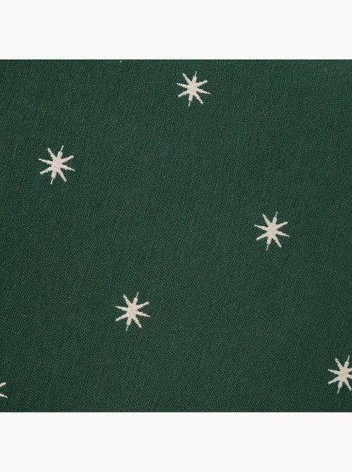 Lot 2 housses de coussin noël étoiles, fil doré, coton - gamusi. - Kiabi Lot 2 housses de coussin noël étoiles, fil doré, coton - gamusi. - Kiabi
