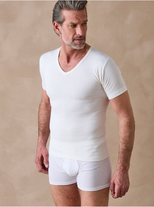 Lot 2 maillots de corps double face - DAXON - Kiabi