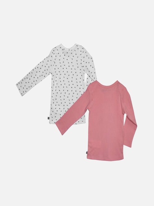 LOT 2 MAILLOTS DE CORPS FILLE FORSALEZIA - Kiabi