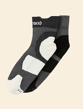 Ekstract - Lot 2 paires de chaussettes compressives