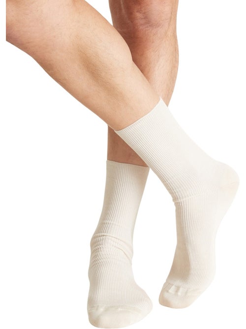 Lot 2 paires de mi-bas pieds sensibles - DAXON - Kiabi