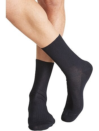 Lot 2 paires de mi-bas pieds sensibles