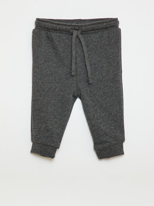 Lot 2 pantalons jogging en french terry - Kiabi