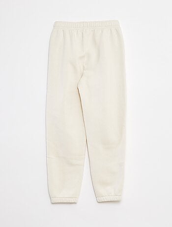 Lot 2 pantalons joggings en molleton