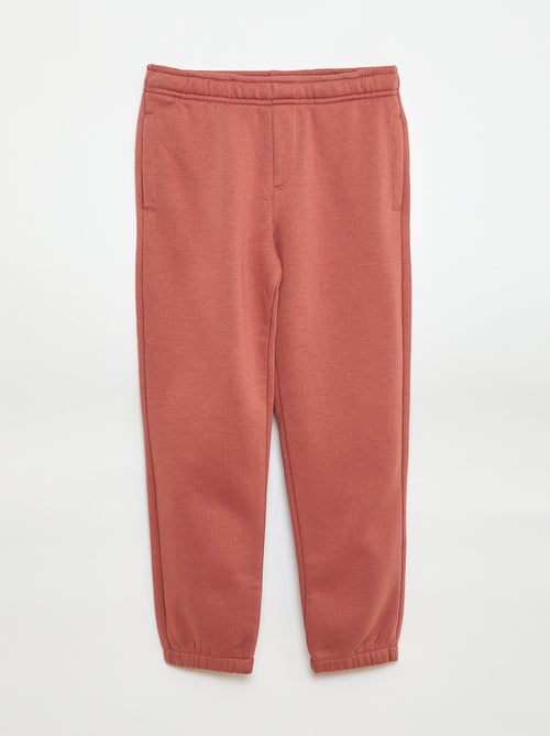 Lot 2 pantalons joggings en molleton - Kiabi Lot 2 pantalons joggings en molleton - Kiabi