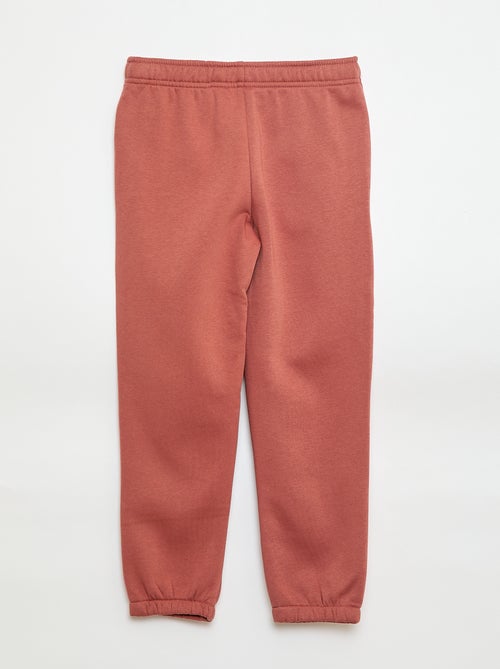 Lot 2 pantalons joggings en molleton - Kiabi Lot 2 pantalons joggings en molleton - Kiabi
