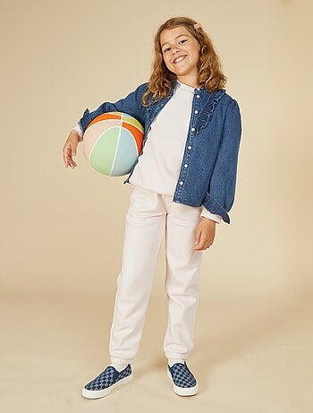 Lot 2 pantalons joggings en molleton