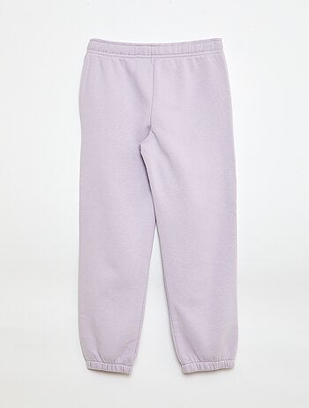 Lot 2 pantalons joggings en molleton