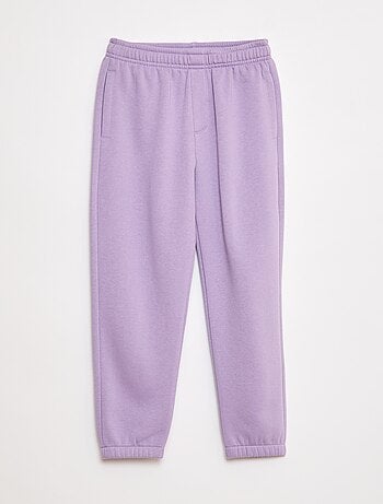 Lot 2 pantalons joggings en molleton