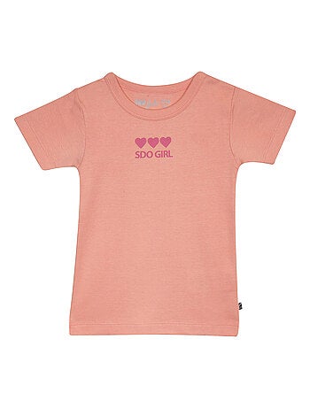 LOT 2 T-SHIRTS MAILLOTS DE CORPS FILLE FICAJA