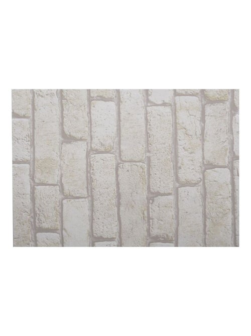 Lot 2x Adhésif décoratif pour meuble Brique - 200 x 45 cm - Kiabi