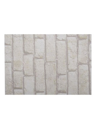 Lot 2x Adhésif décoratif pour meuble Brique - 200 x 67 cm