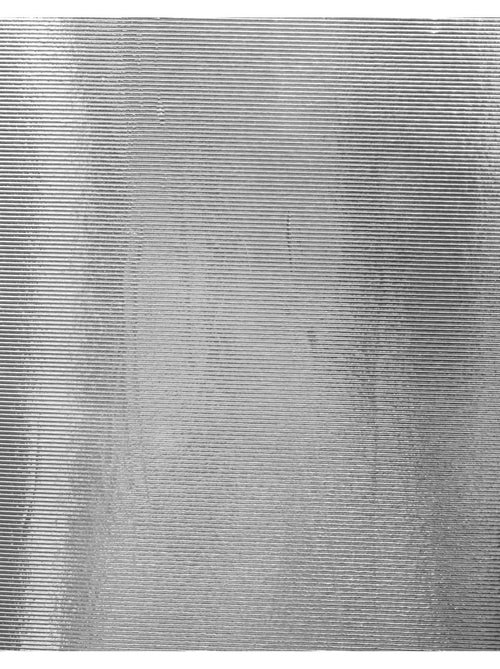 Lot 2x Adhésif décoratif pour meuble Metallique - 150 x 45 cm - Effet tole - Kiabi