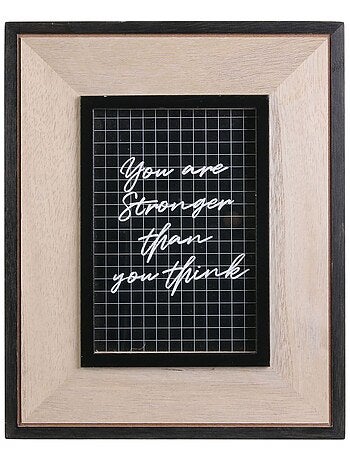 Lot 2x Cadre photo indus stronger Happy Working