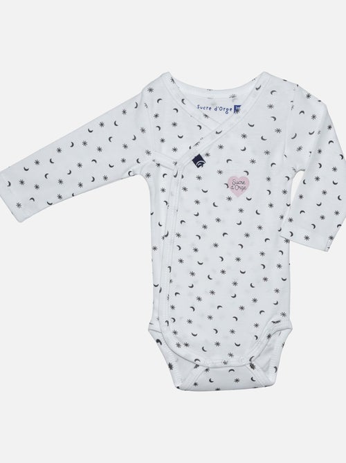 LOT 3 BODIES BEBE FILLE FAYE - Kiabi