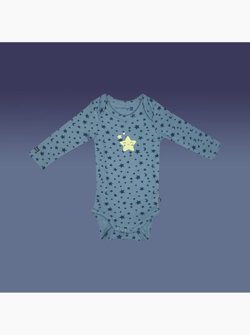 Lot 3 bodies Rudolf print phosphorescent - Kiabi