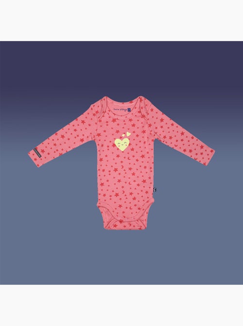 Lot 3 bodies Rudolf print phosphorescent - Kiabi