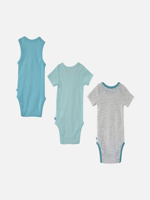 LOT 3 BODY COTON BIO EITAN - Kiabi